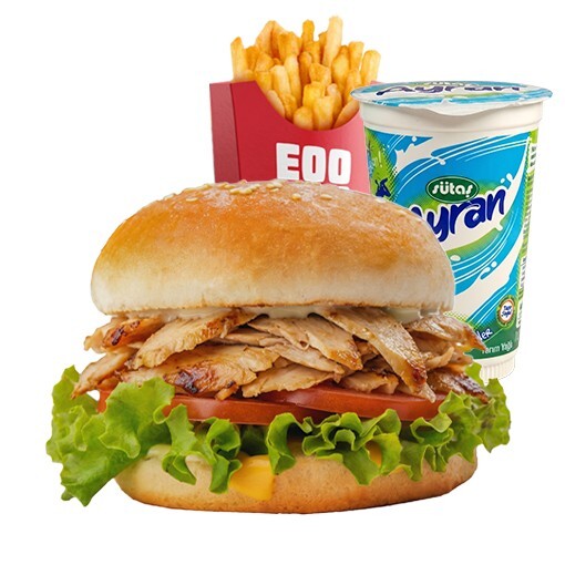 Tavuk Döner Burger Menü