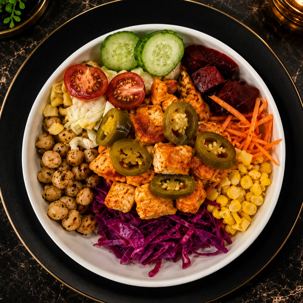 Acı Soslu & Pilav Bowl