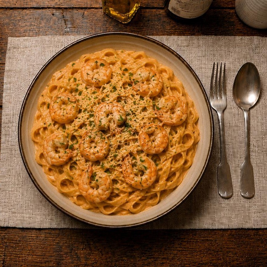 Karidesli Fettuccine