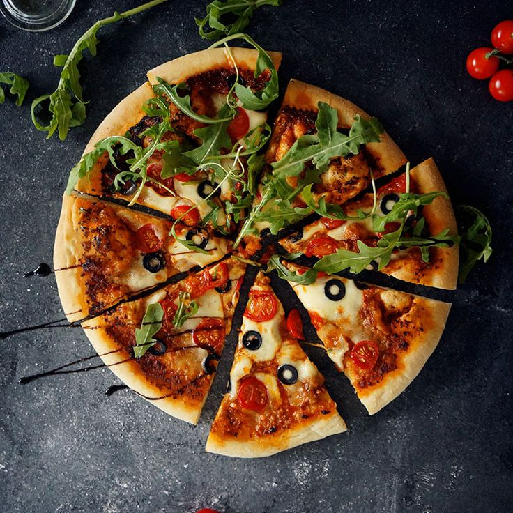 Akdeniz Pizza (Orta)