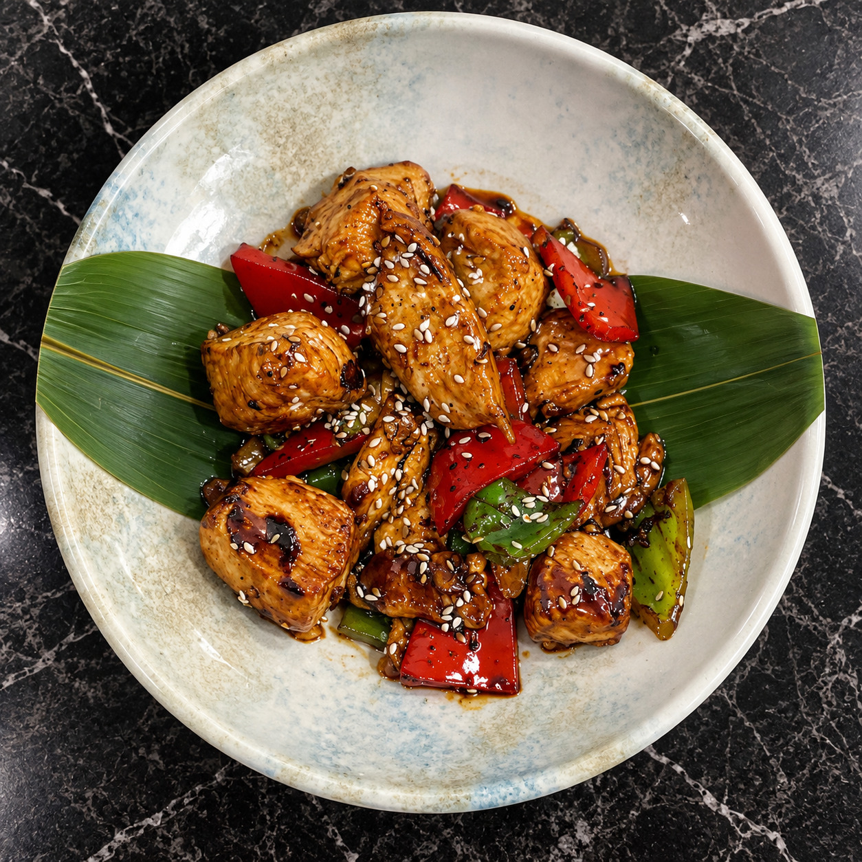 Teriyaki Soslu Tavuk