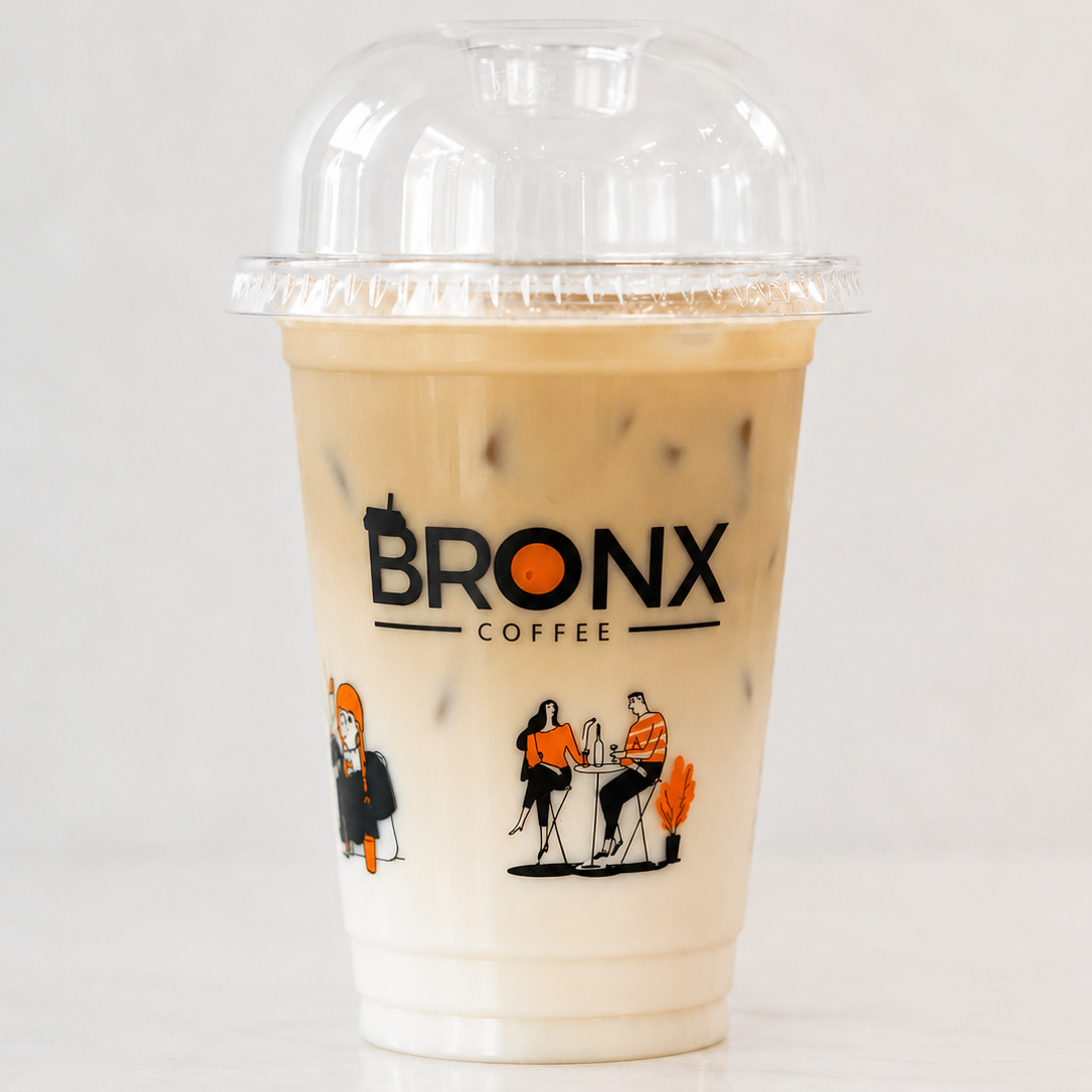 Ice Vanilla Latte (16 Oz)