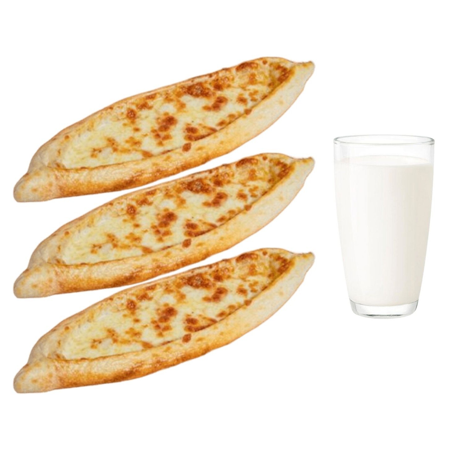 Kaşarlı Cantık (3 Ad.) + Ayran (20 cl.)