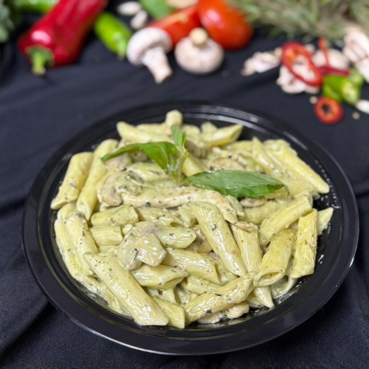 Pesto Soslu Penne Makarna