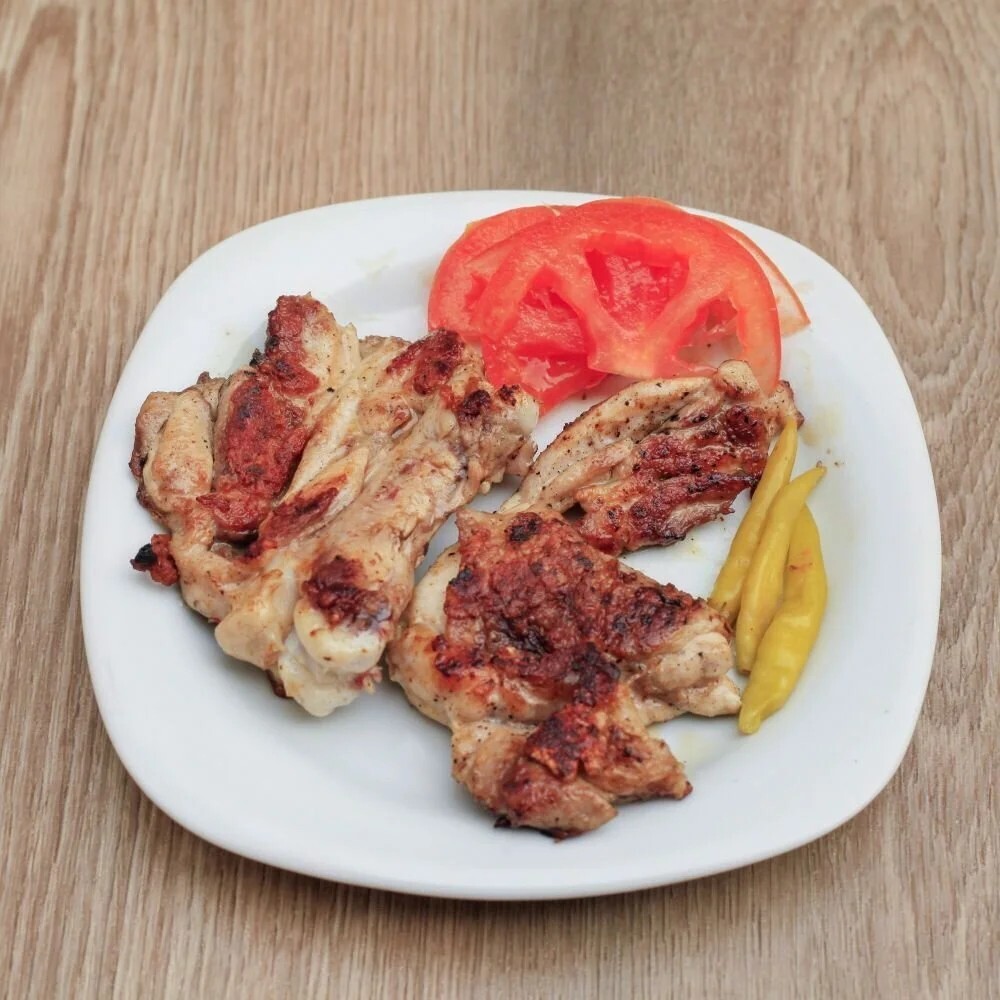 Tavuk Pirzola (1 kg.) Menü