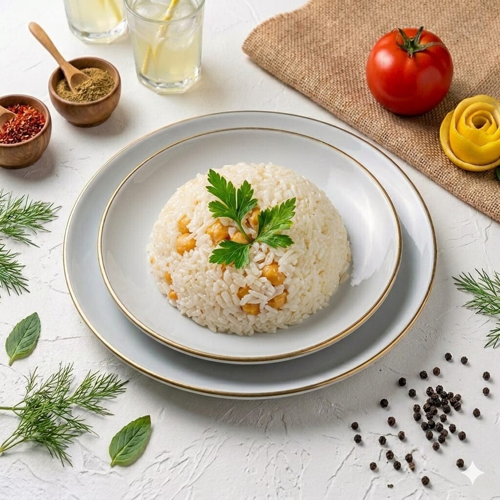 Nohutlu Pilav