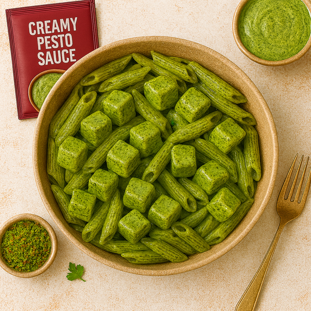 Fesleğenli Tavuk Penne