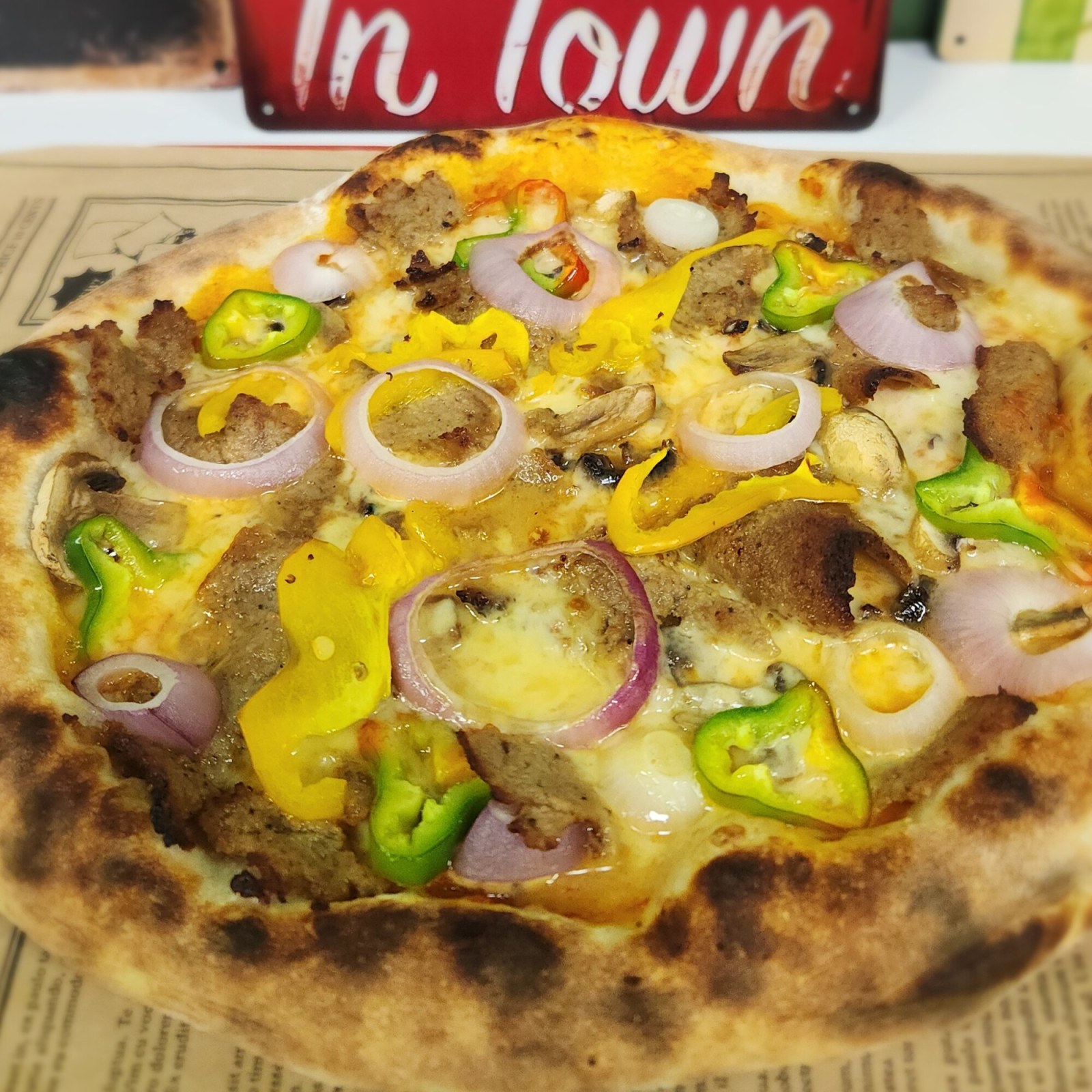 Et Dönerli Pizza (Orta)