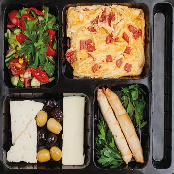 Sucuklu Omlet Tabağı