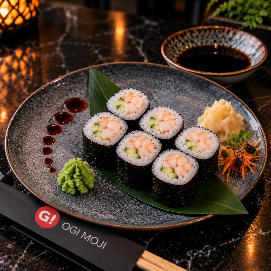 Ebi Maki Roll (6 Pcs.)