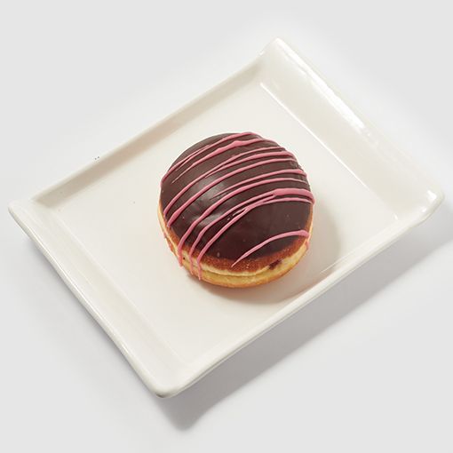 Çikolata Kaplı Vişneli Donut