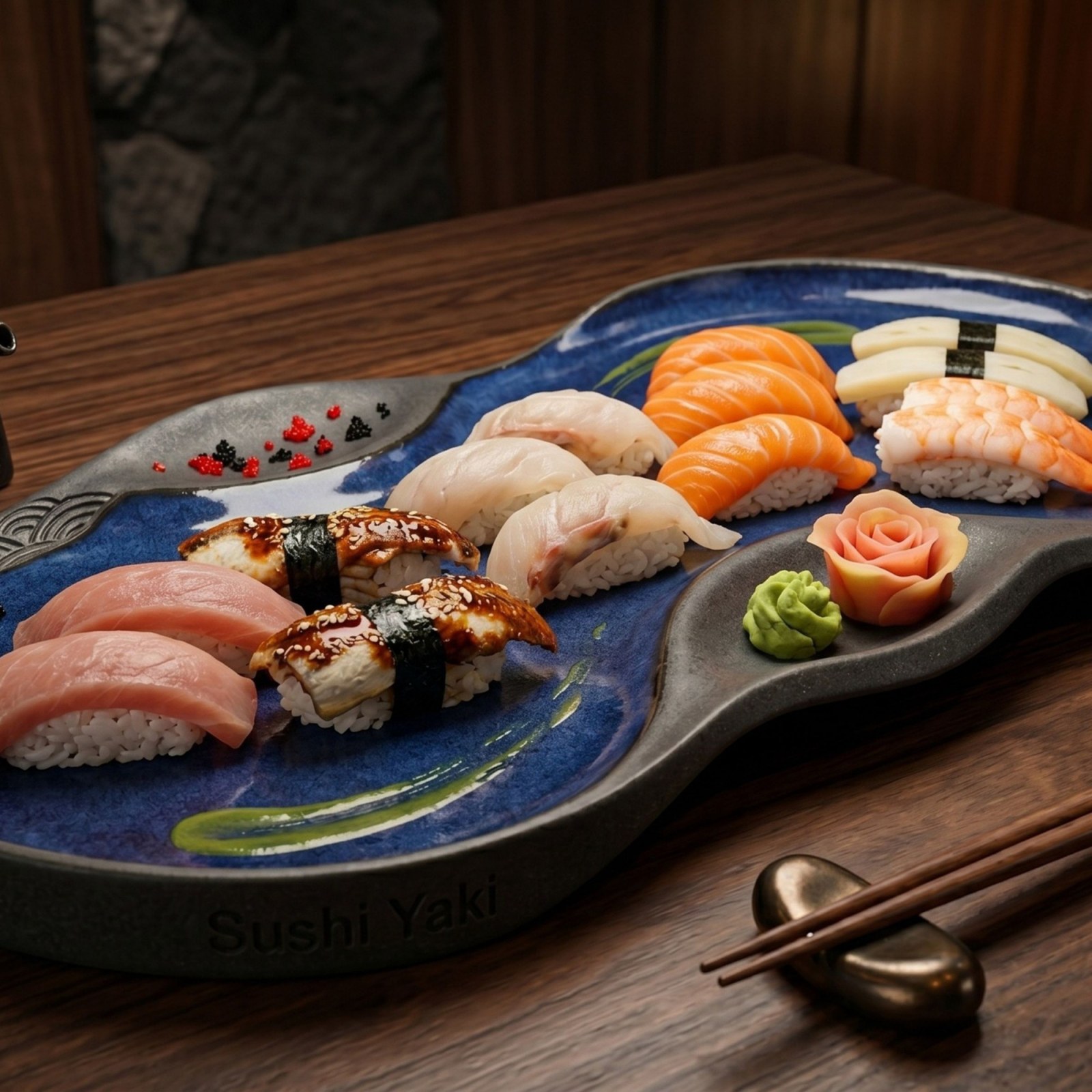 220- Sushi Yaki Nigiri Set (16 Pcs)