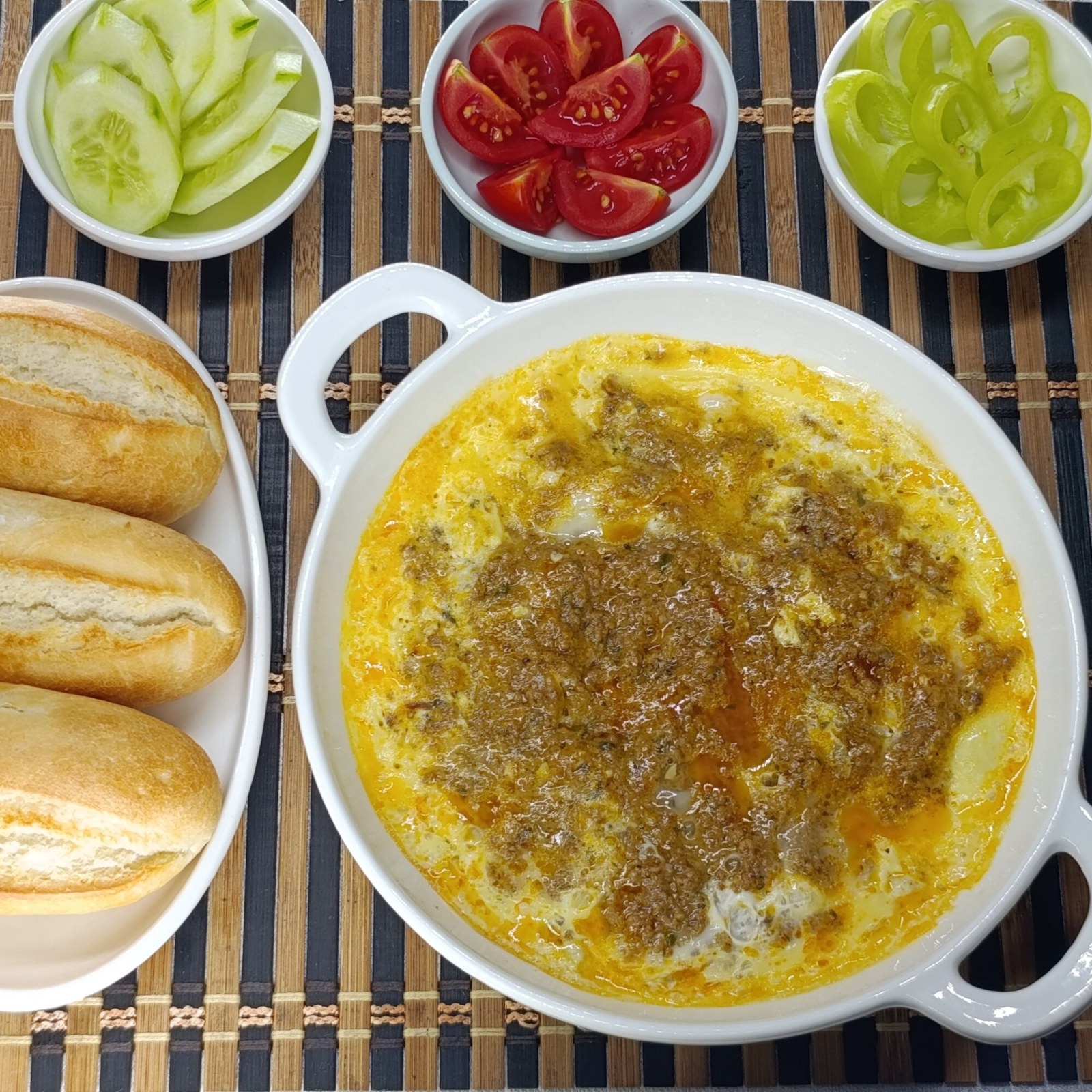 Kıymalı Omlet