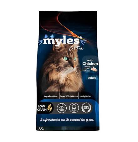 Myles Tavuklu Yetişkin Kedi Maması (1 kg / 3 kg / 5 kg Bölme Seçenekli)