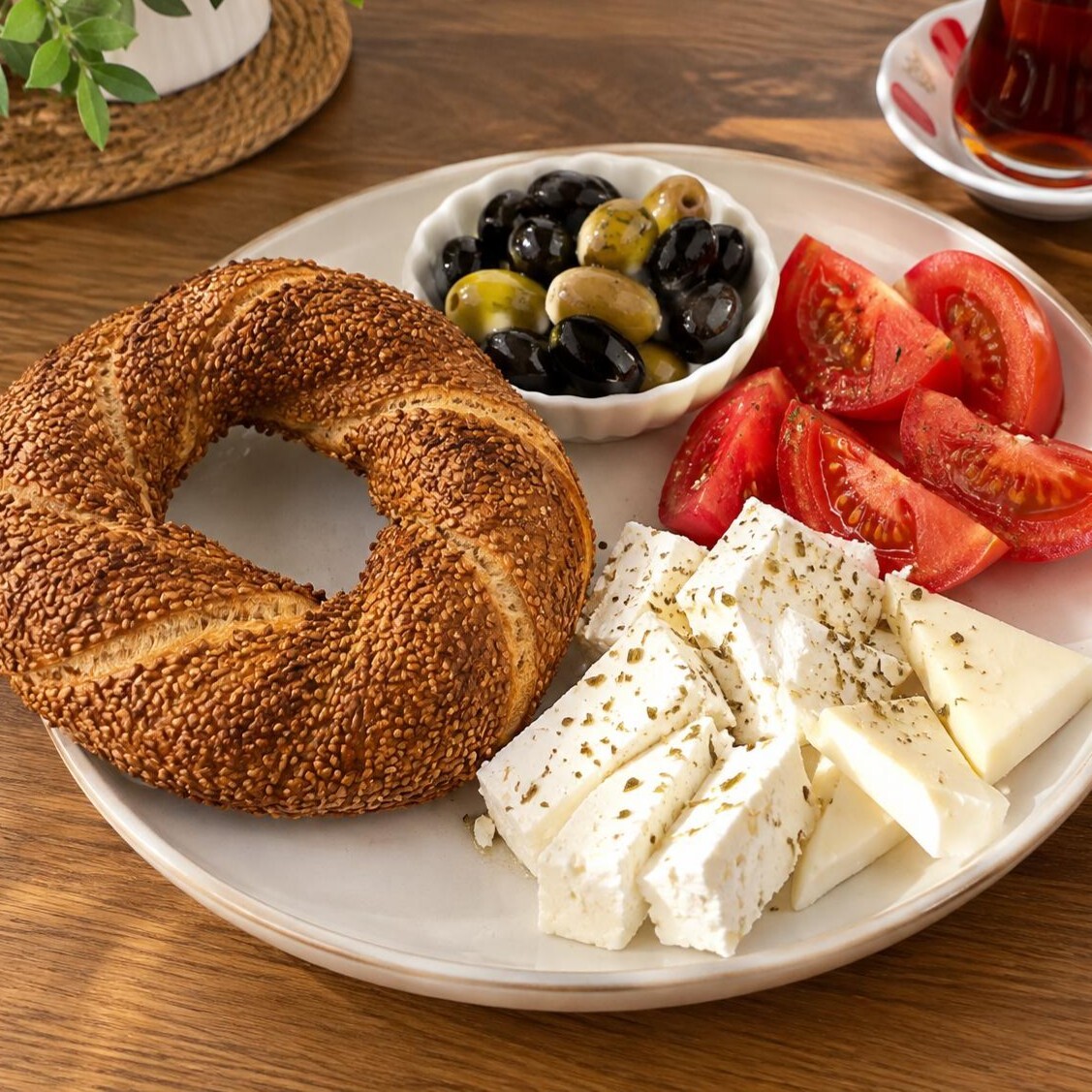 Simit Kahvaltı Menü