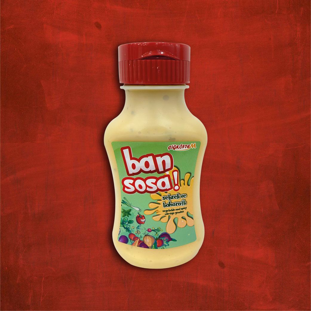 Ban Sosa Sebzeli & Baharatlı (350 gr.)
