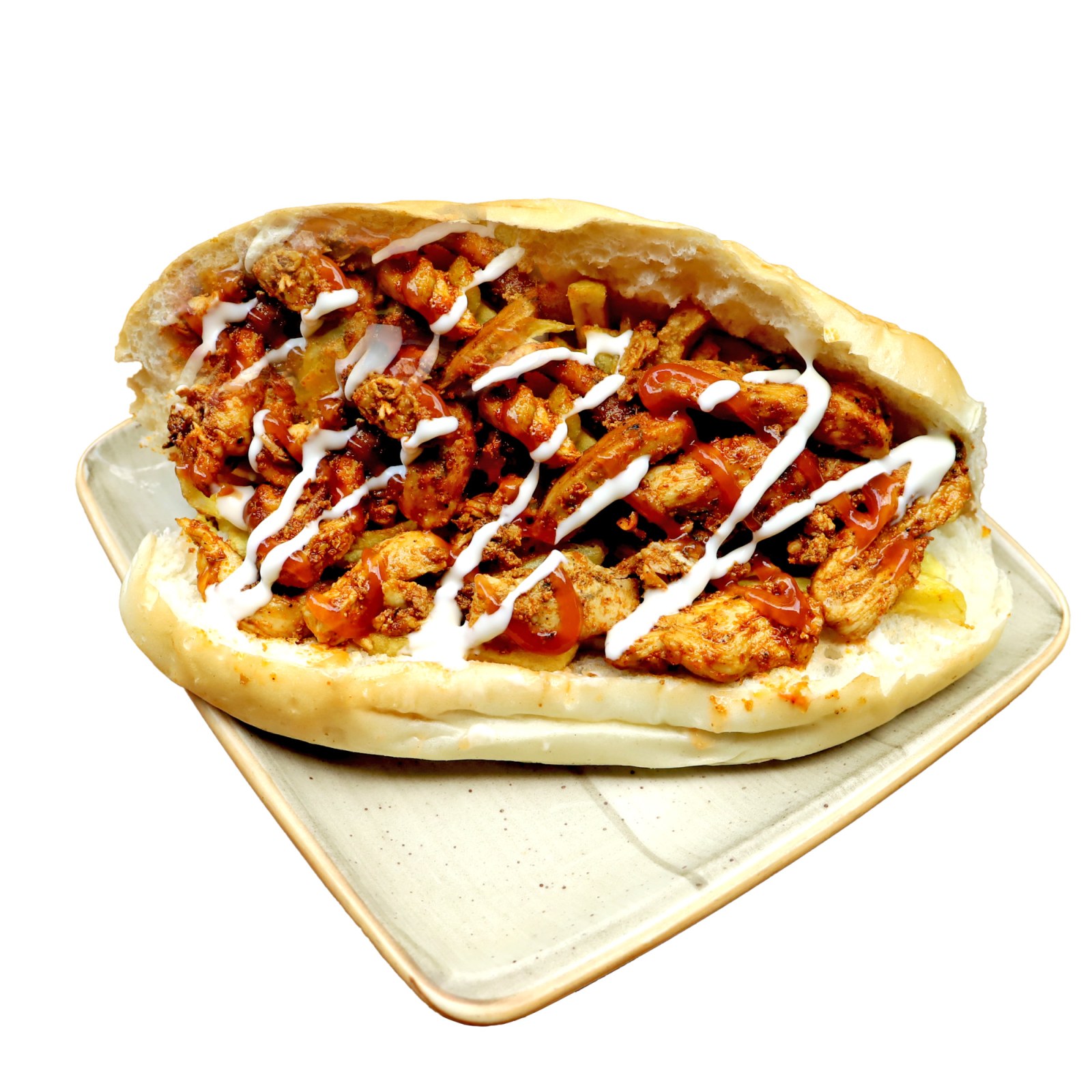 Tavuklu Patates Ekmek