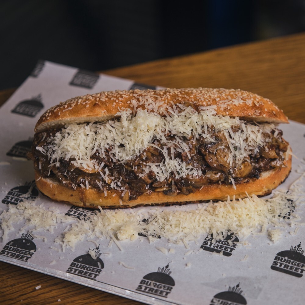 Philly Cheese Steak Burger