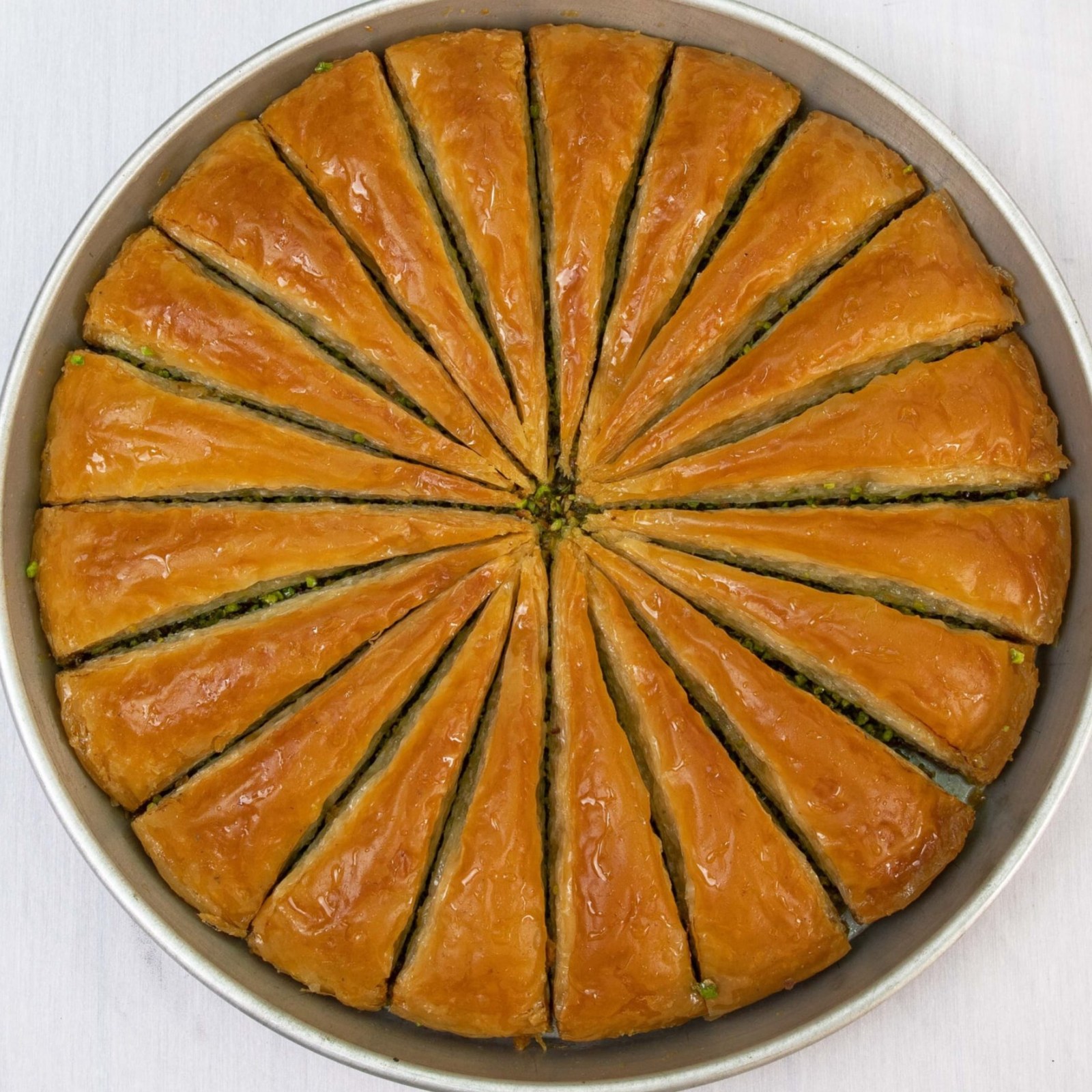 Fıstıklı Havuç Dilim Baklava (1 kg)