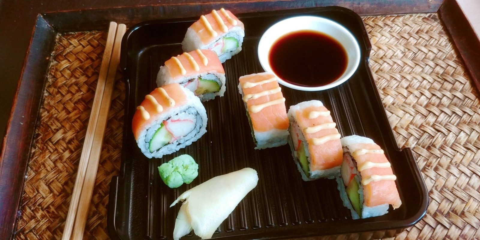 Double Somon Roll (12 Pcs.)