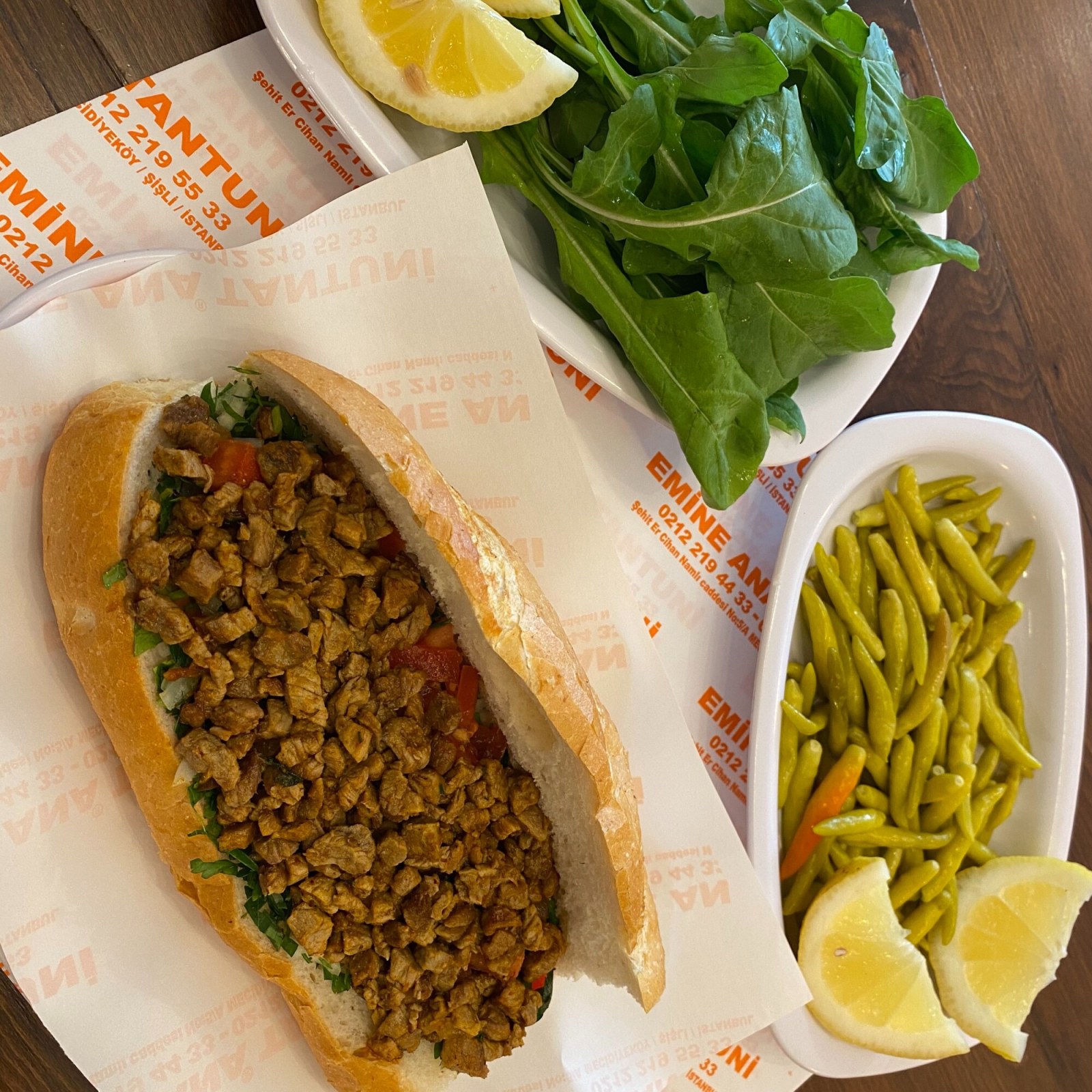 Et Cheddarlı Sandviç Tantuni