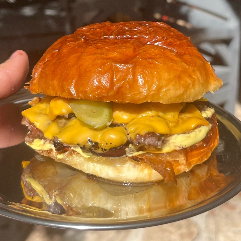 Pastırma Kırıklı Safran Smash Burger