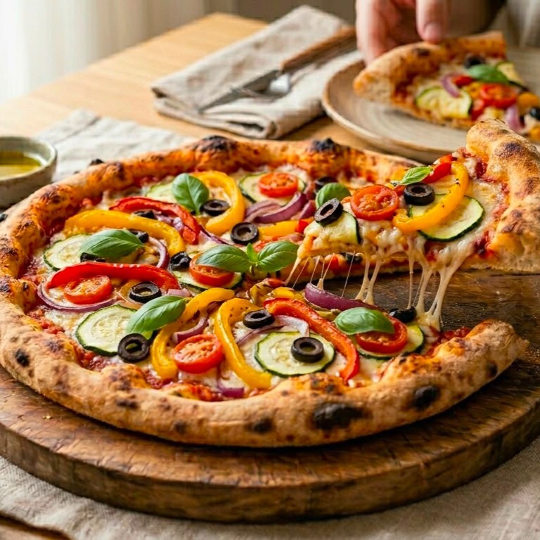 Büyük Boy Vejetaryen Pizza