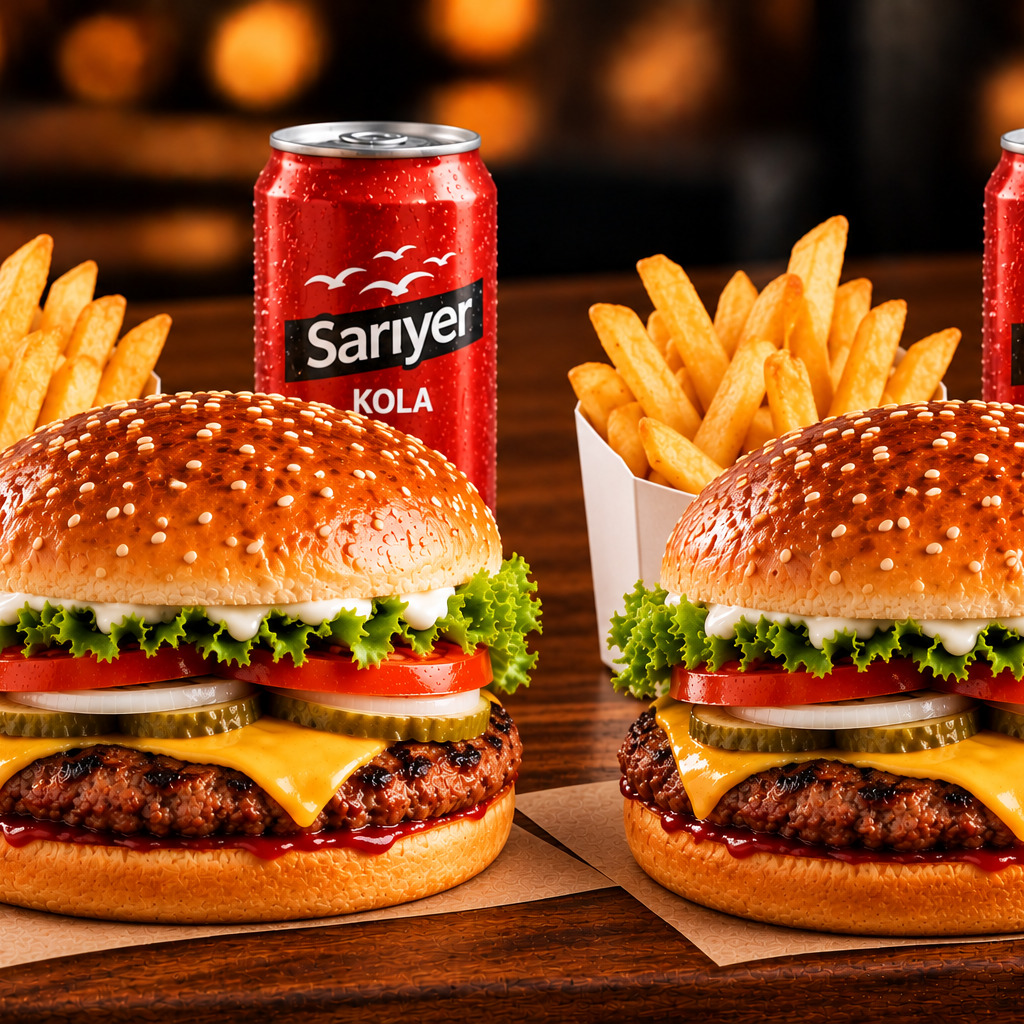 Burger Menü 2 Kişilik