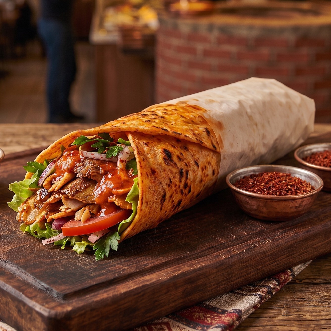 Tandır Hatay Soslu Tavuk Döner (100 gr)