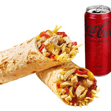 Tavuk Burrito Dürüm Menü
