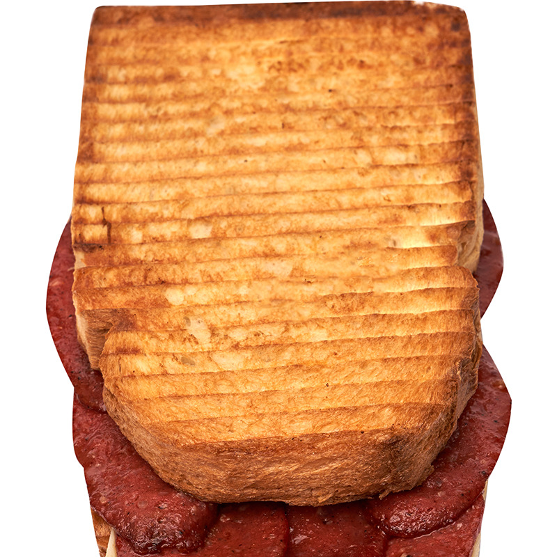 Vegan Sucuklu Tost