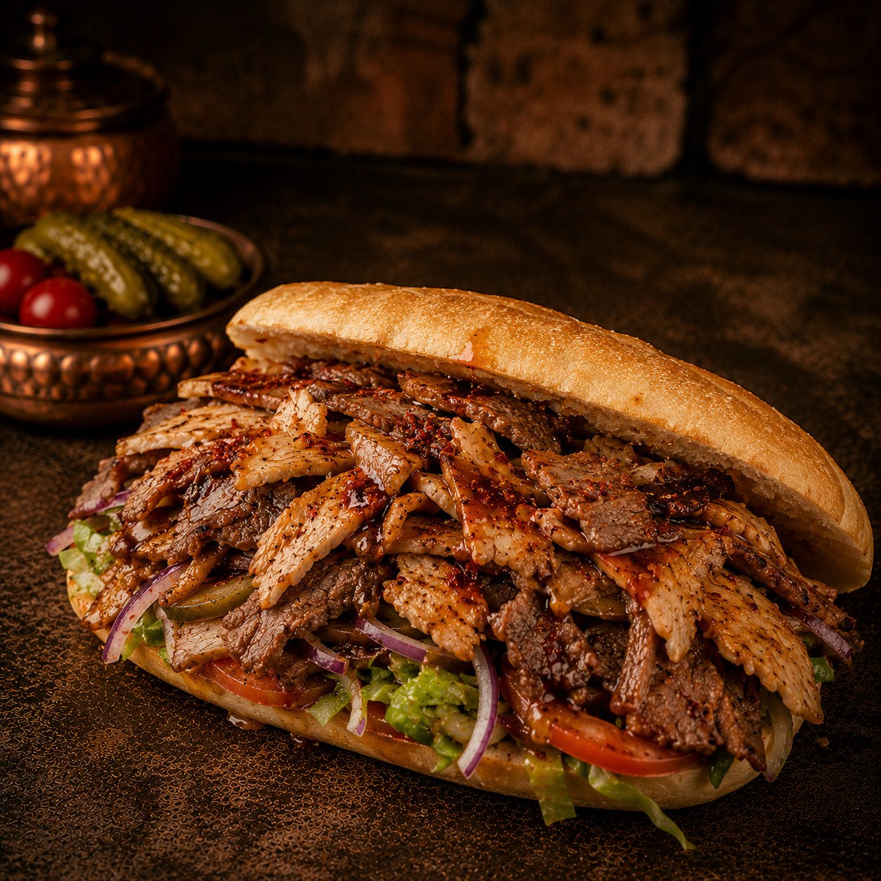 Karışık Döner Sandviç