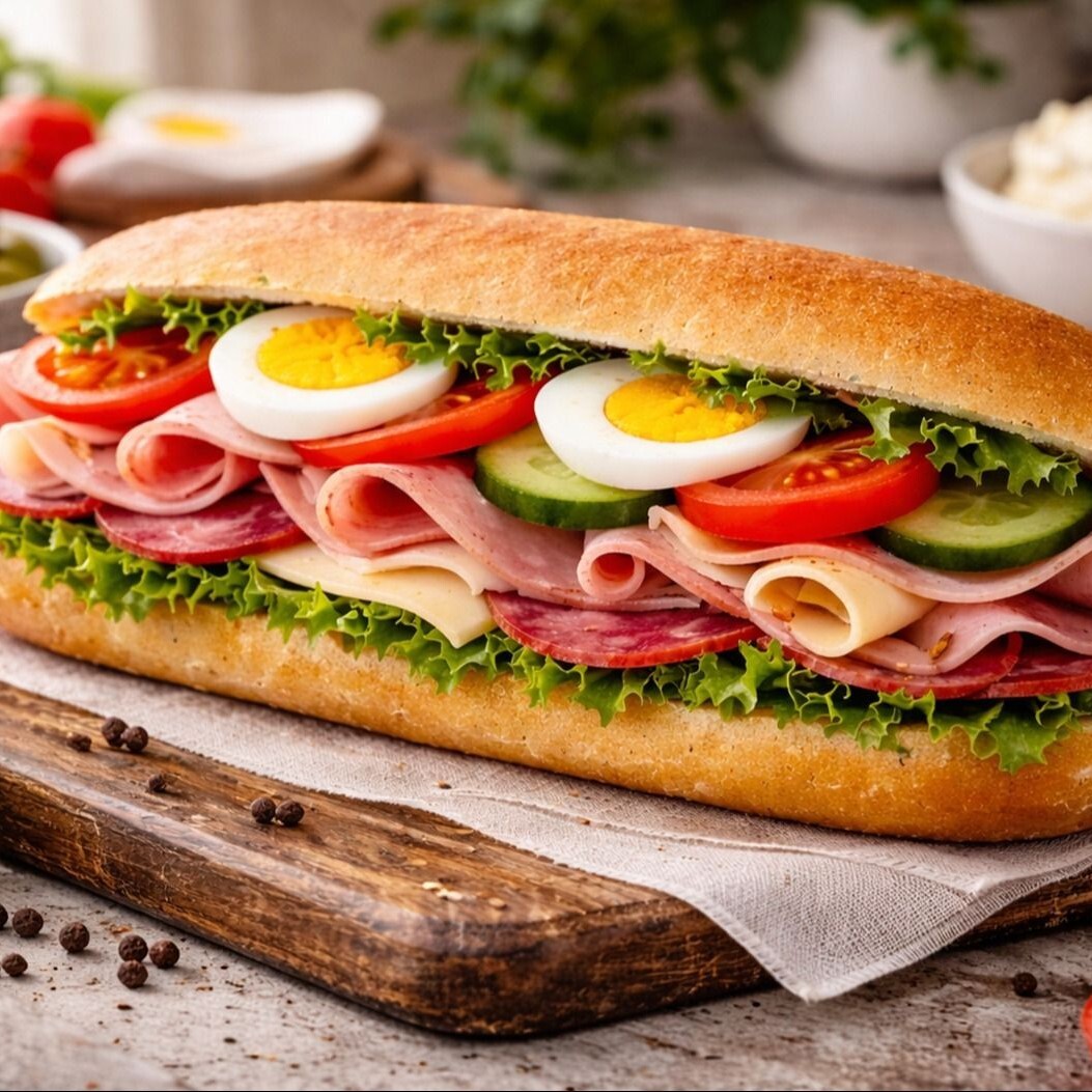 Salamlı & Yumurtalı Sandviç
