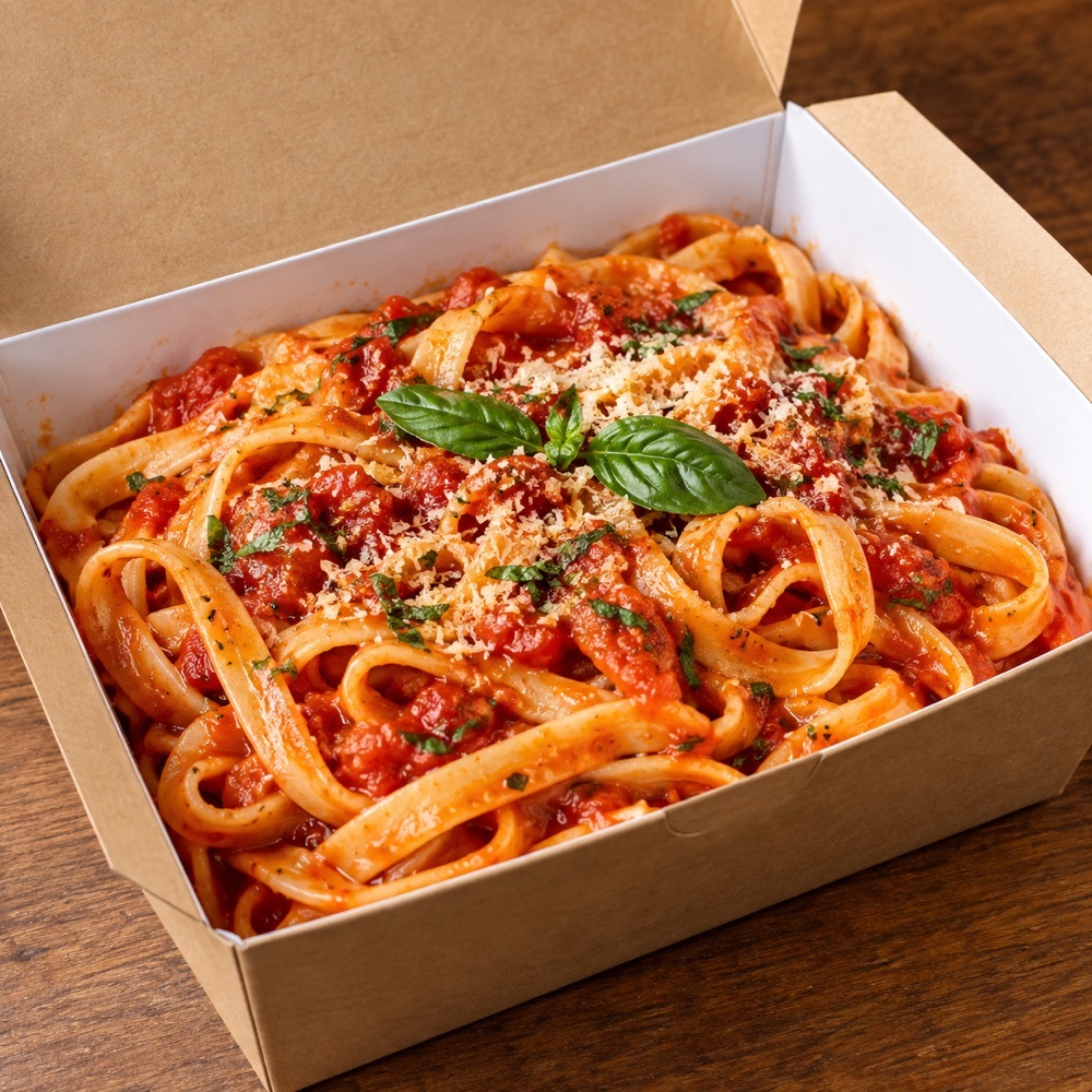 Napolitan Soslu Fettuccine