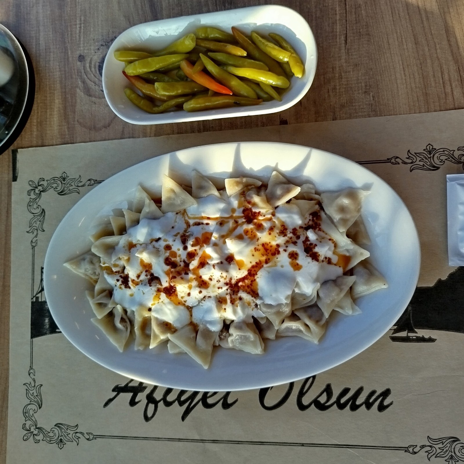 Kahuri Mantı (1,5 Porsiyon El Açma MANTI)