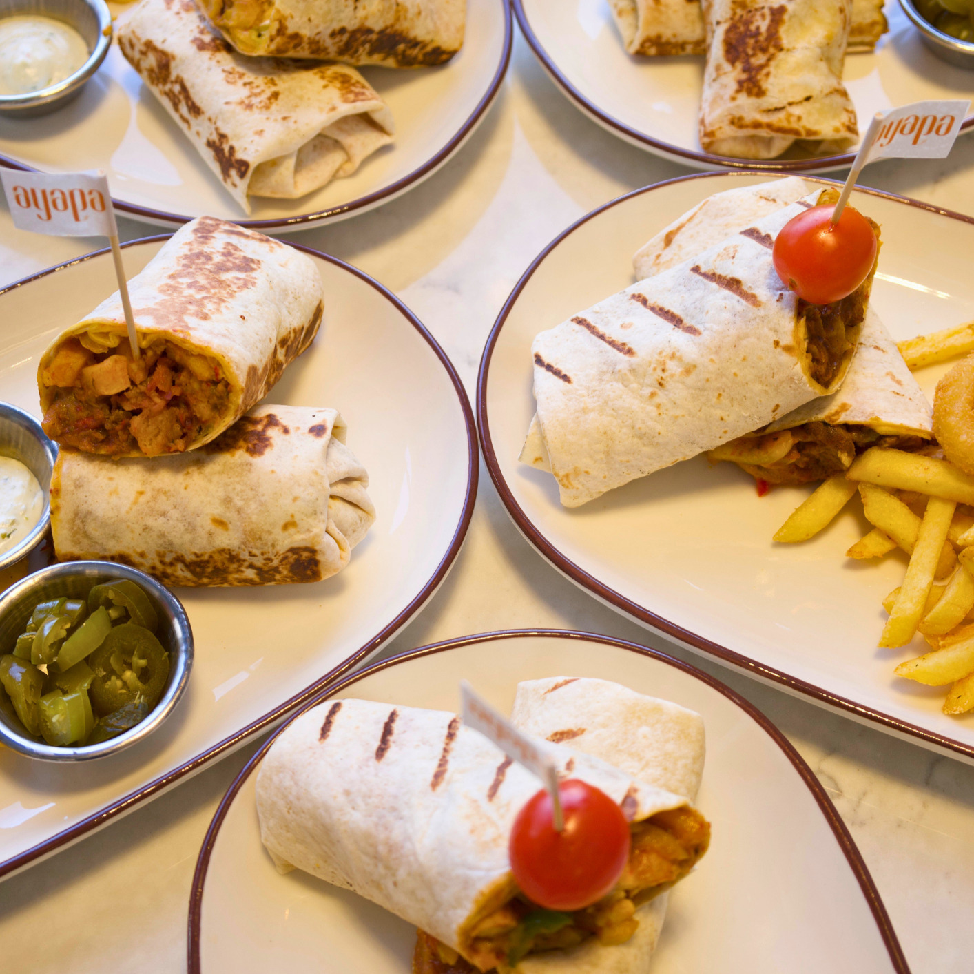 Tavuklu Burrito