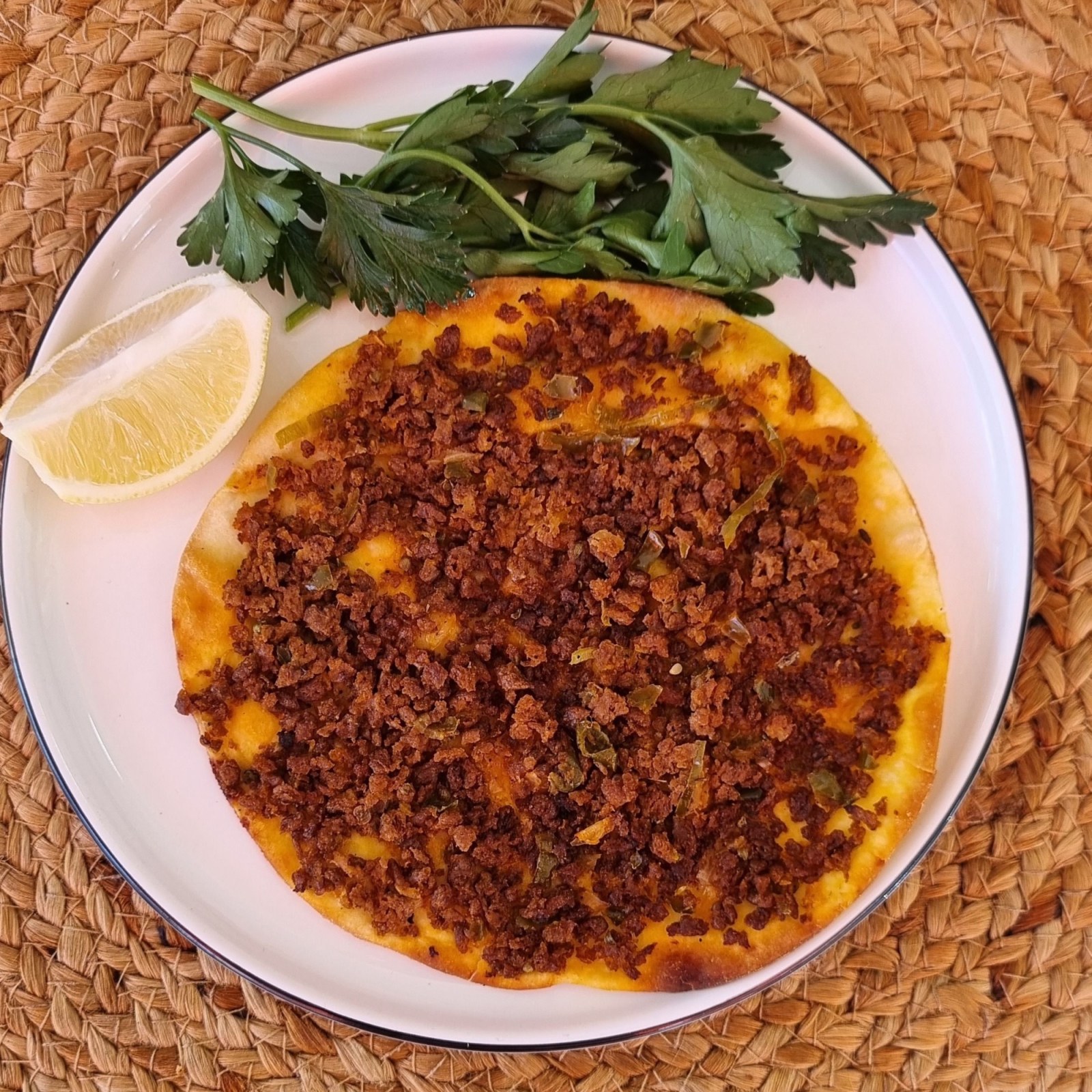 Vegan Lahmacun Orta Boy (3 Adet)