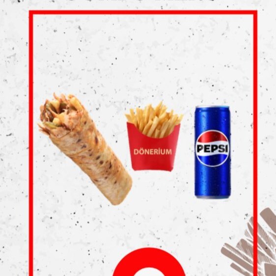 Combo Mega Tavuk Döner Menü