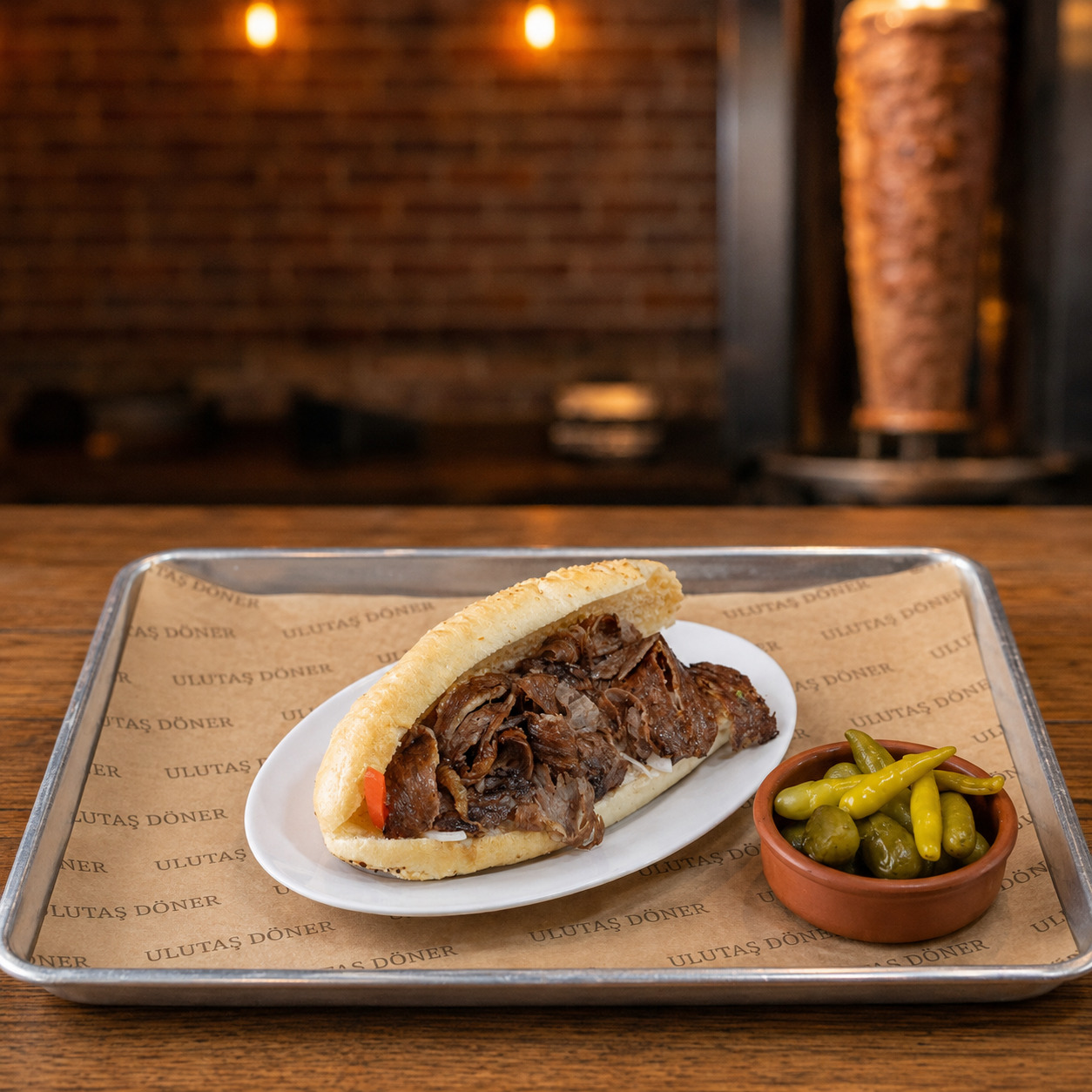 Et Döner Dürüm ( Sütlü Ekmek )