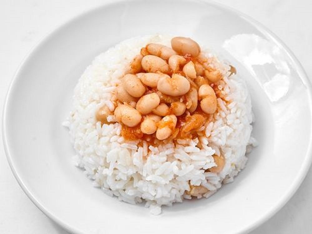 Kuru Fasulyeli Pilav