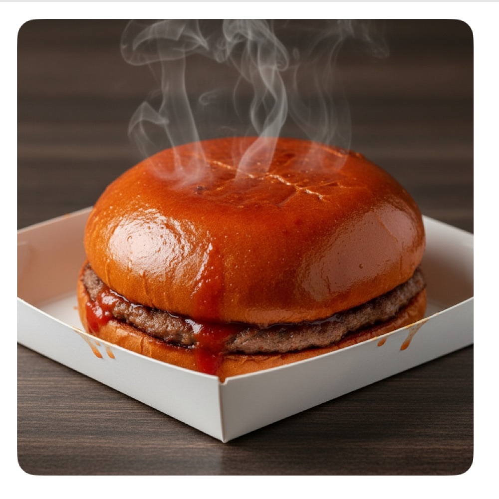 3'lü Islak Hamburger Menü