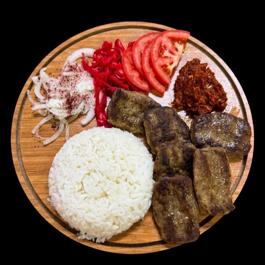 Köfte Pilav Porsiyon