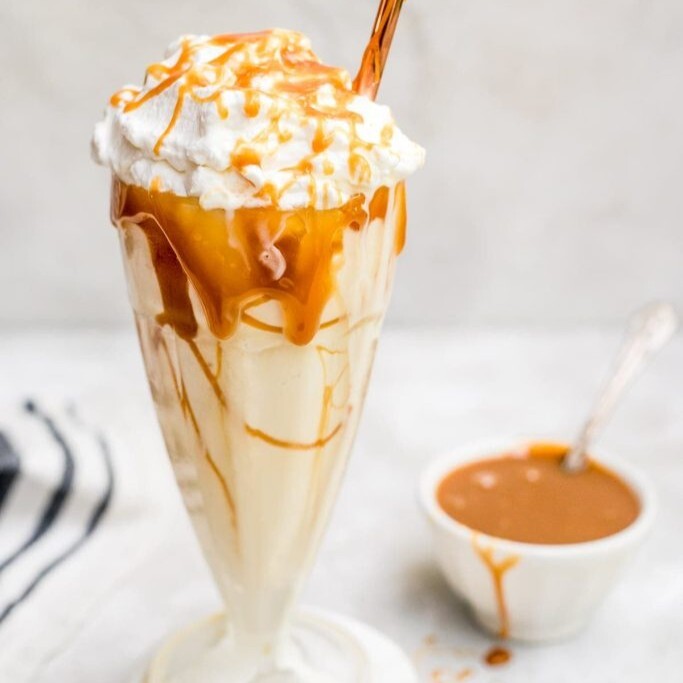 Karamelli Milkshake