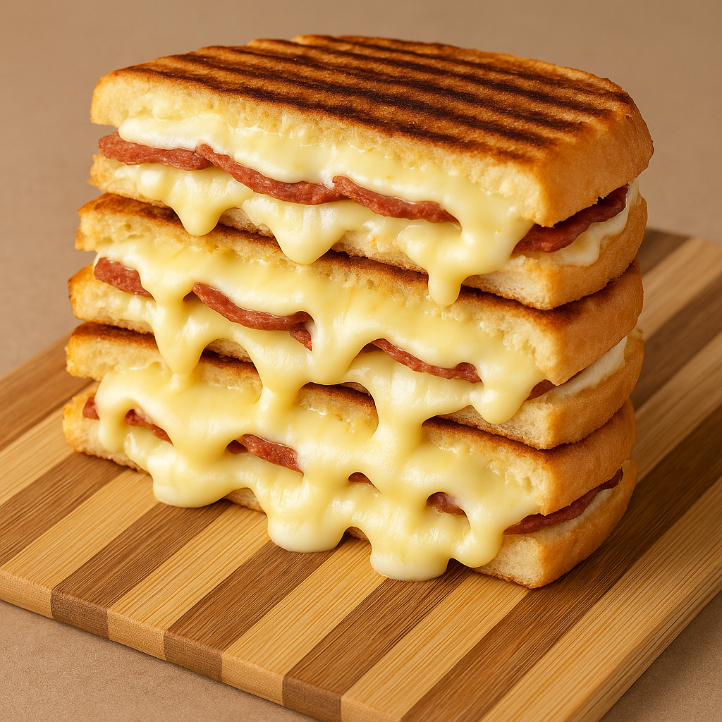 Bol kaşarlı tost – Bol Malzemeli & Sıcacık çıtır ekmek arasında