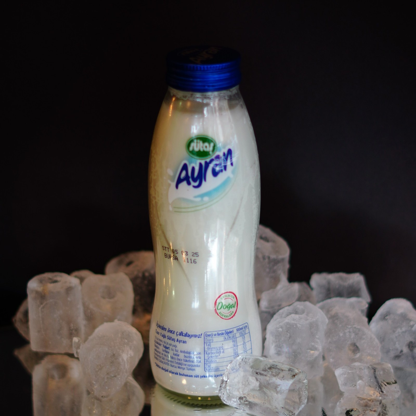 Sütaş Cam şişe Ayran (300ml)