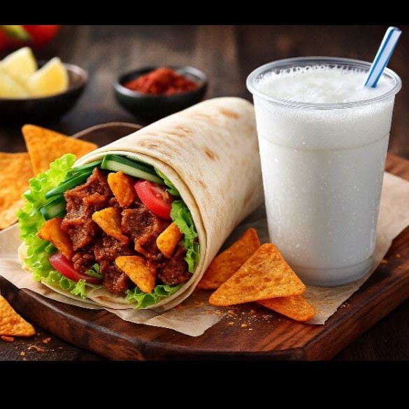 Ultra Doritoslu Dürüm + Ayran (175ml)