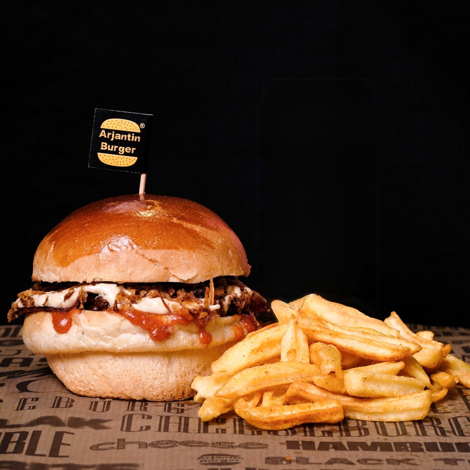 Black Trüf Burger (Handmade)