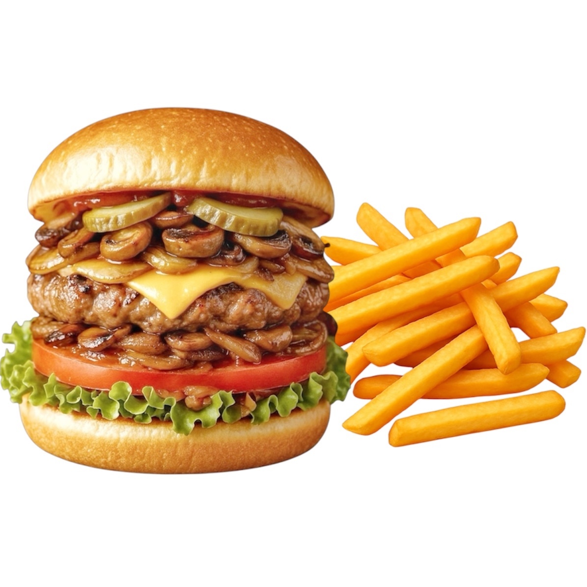 Mushroom Burger (XL 150 gr.)