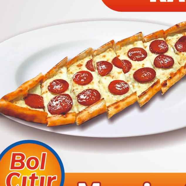 Kaşarlı Sucuklu Pide