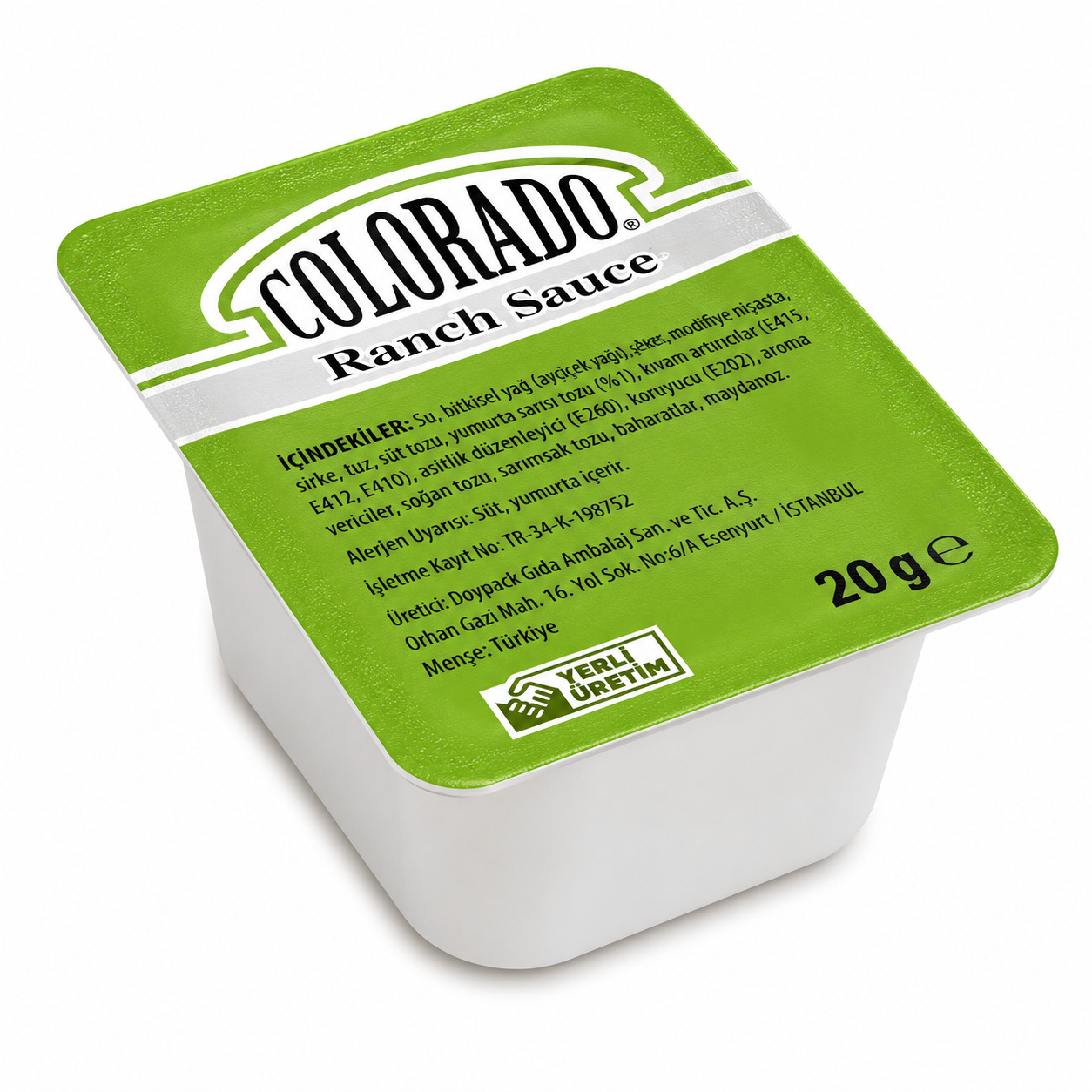 Colorado Küvet Ranch Sos 20gr